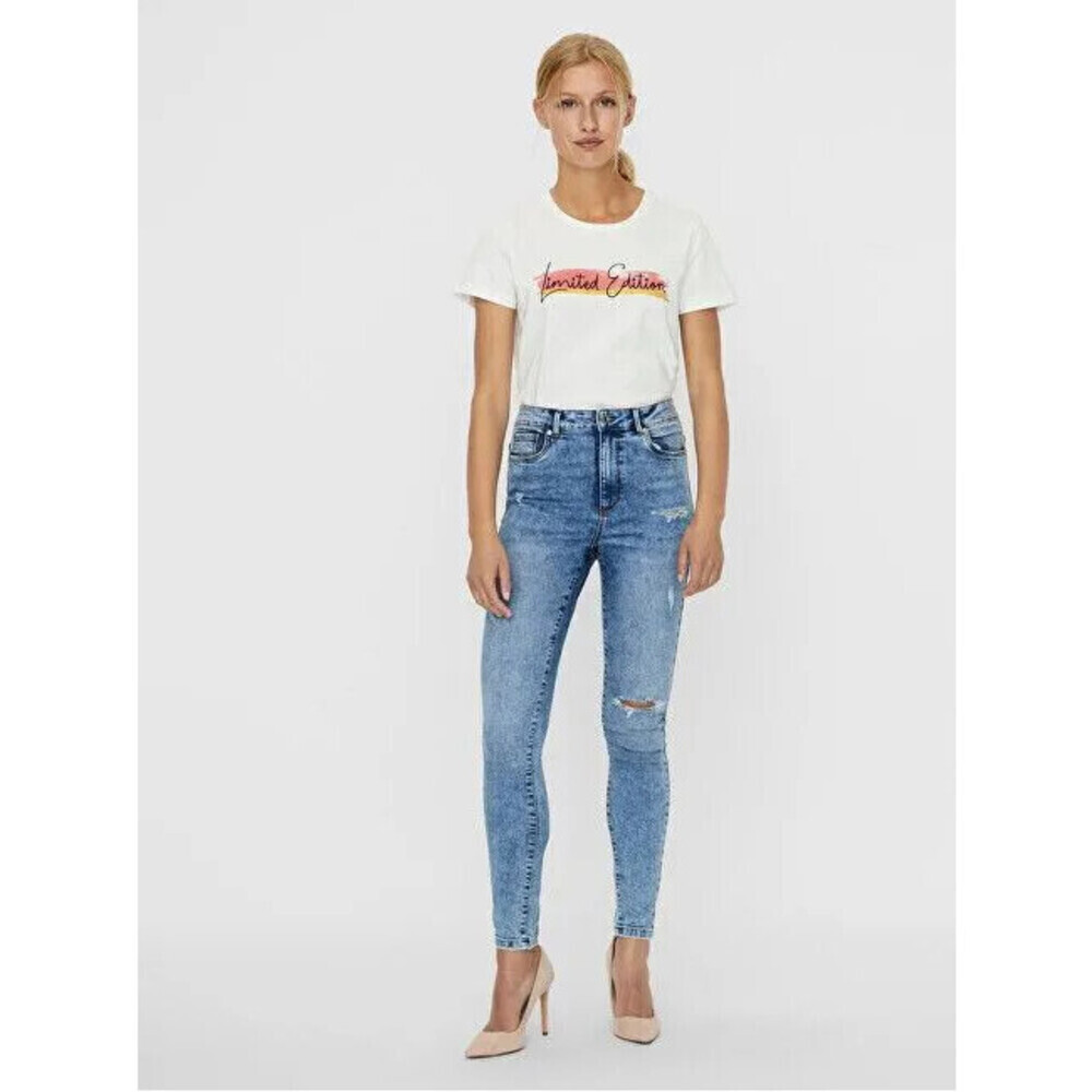 Vero Moda Denim Sophia High Rise Skinny Jeans Light Blue Size XS L.32
